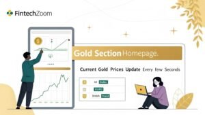 How can I track live gold prices on FintechZoom?