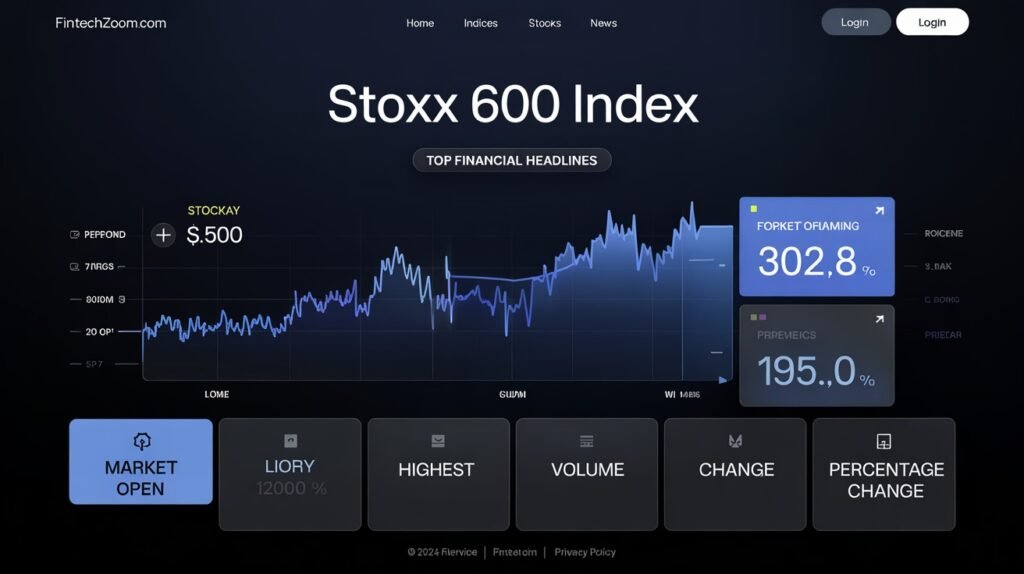 FintechZoom.com STOXX 600